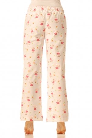 Pyžamové kalhoty - Růžové panenky